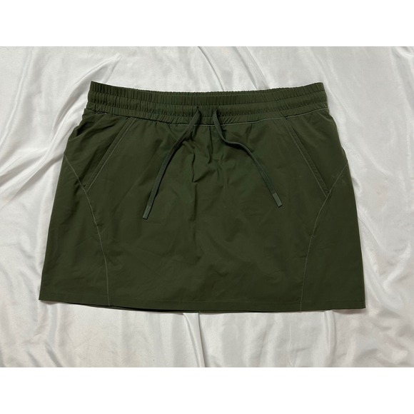 Title nine Pants - Title Nine Golf Skort Womens Med Green Activewear Skirt with Mesh Liner Pockets